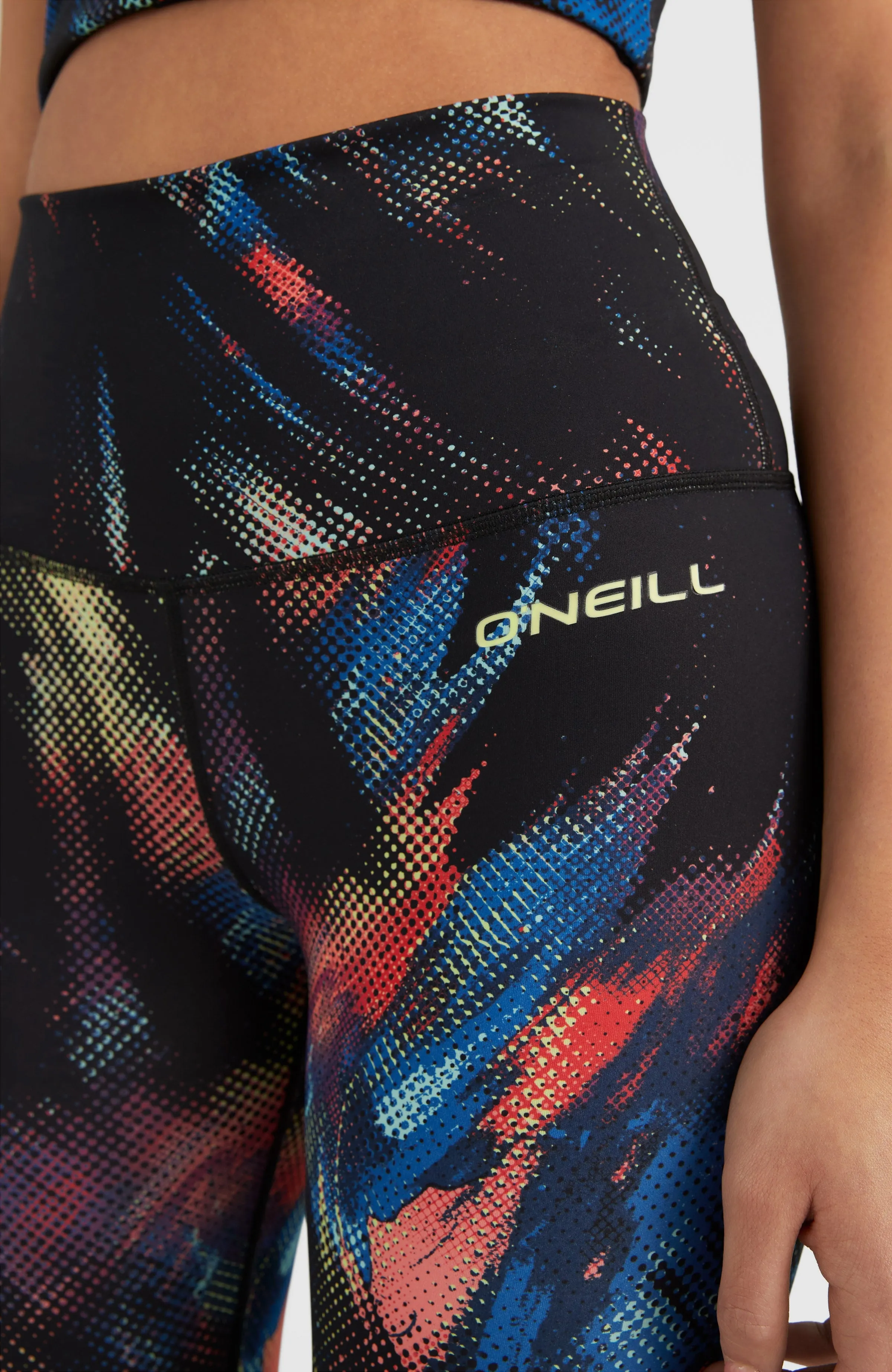 Active High-Waist Legging | Black Future Fade