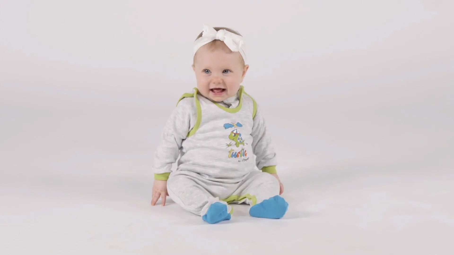 Boys Bodysuit Turtle Sleeveless