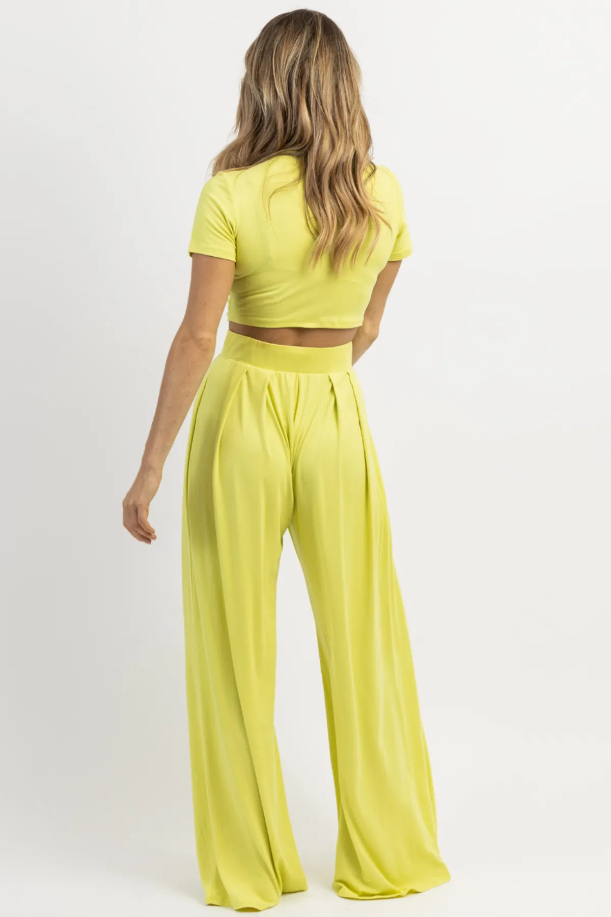 BUTTER SOFT CITRUS PALAZZO SET *BACK IN STOCK*