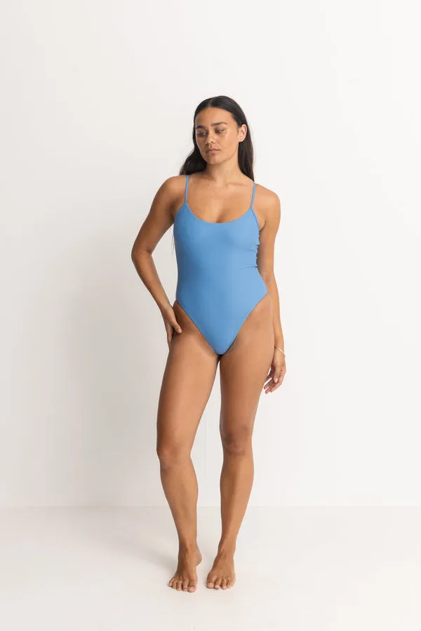 Classic Minimal One Piece - Blue