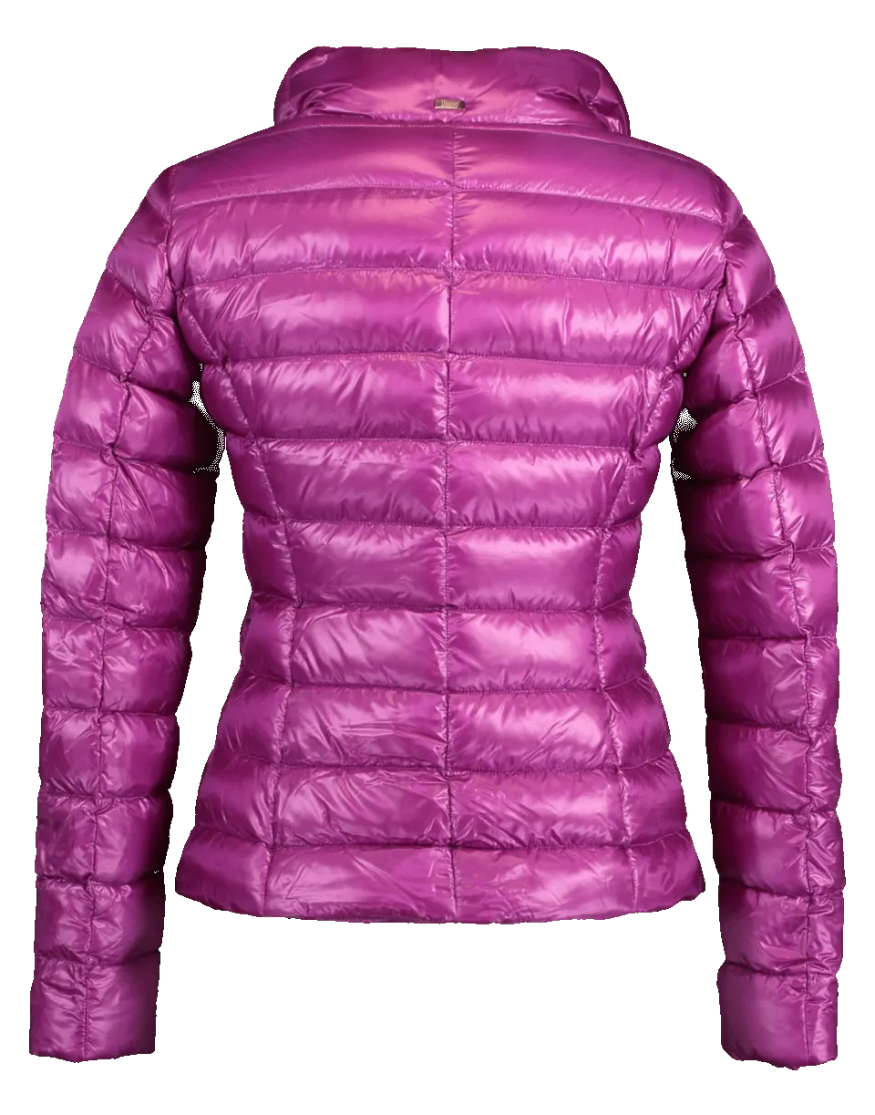 Classic Nylon Fitted Jacket