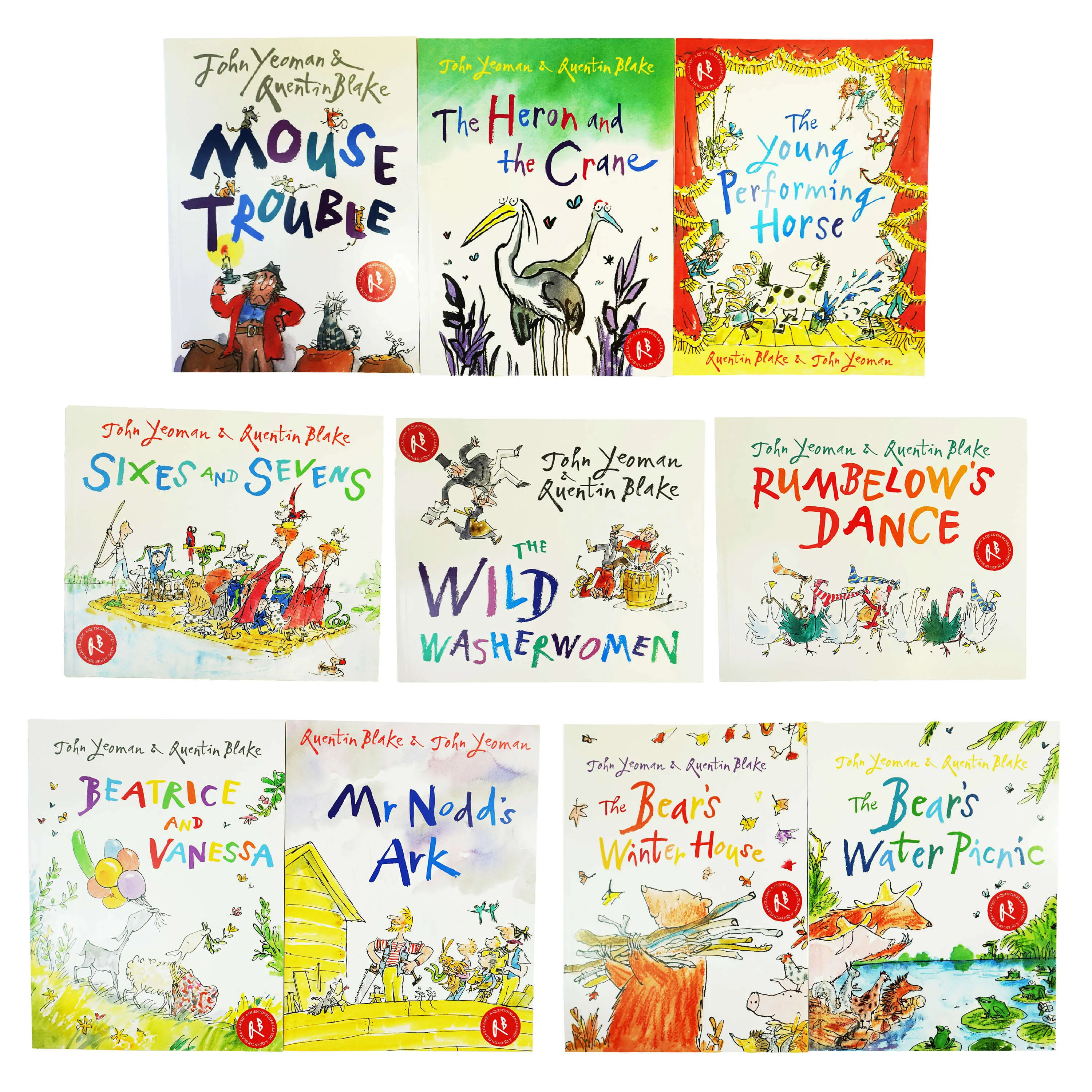 Classic Stories by John Yeoman & Quentin Blake 10 Books Collection Set - Ages 5  - Paperback
