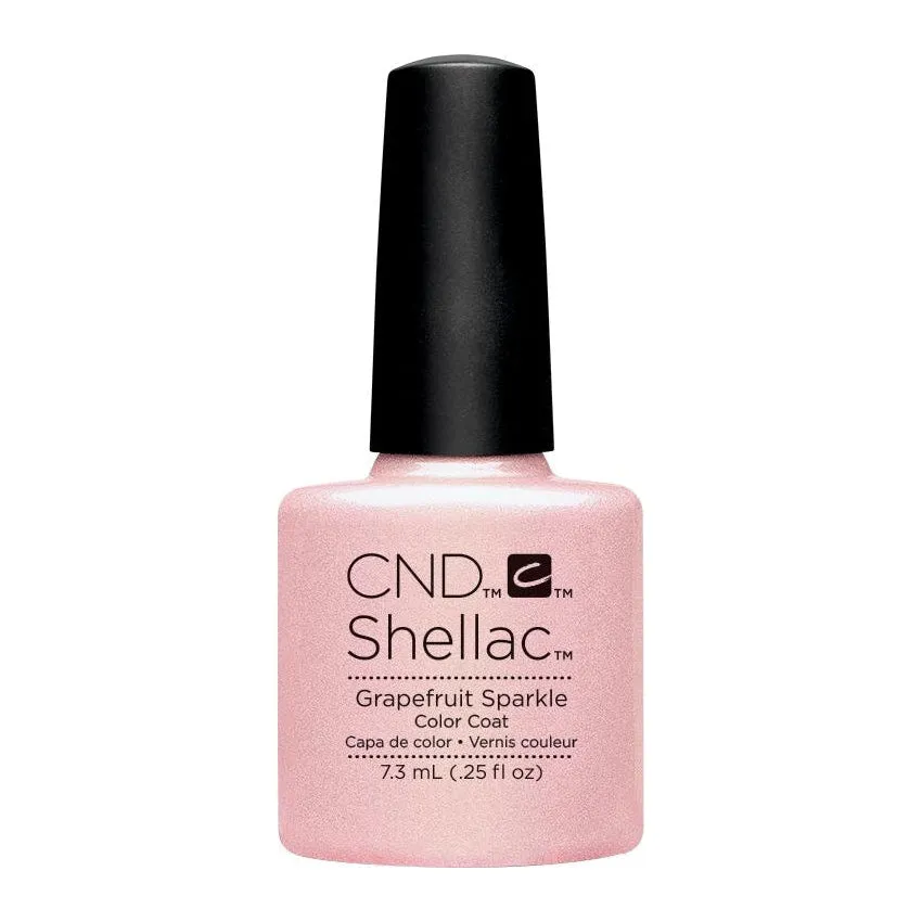 CND Shellac Grapefruit Sparkle 118