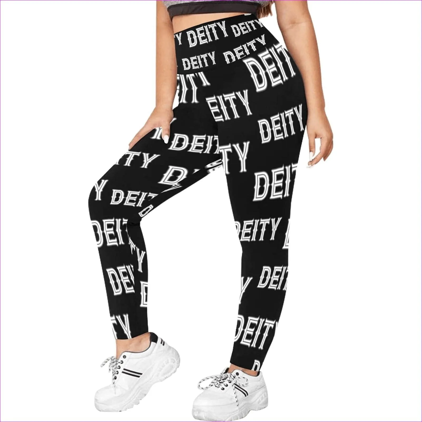 Deity Womens High Waist Leggings Voluptuous ( ) Plus Size
