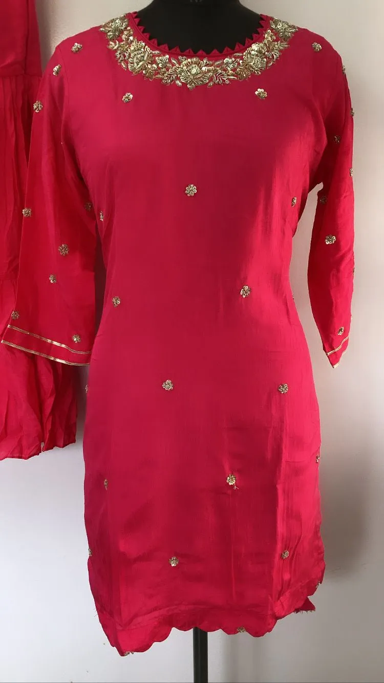 Designer Tunic Set with Sharara