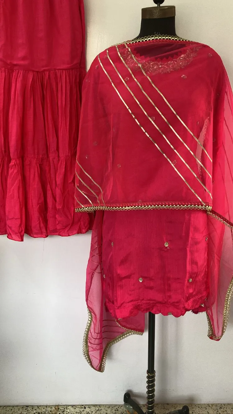 Designer Tunic Set with Sharara