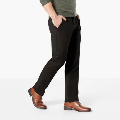 Dockers Men's Mid Rise Regular Fit Full Workday Khakis Heavyweight No-Wrinkle
