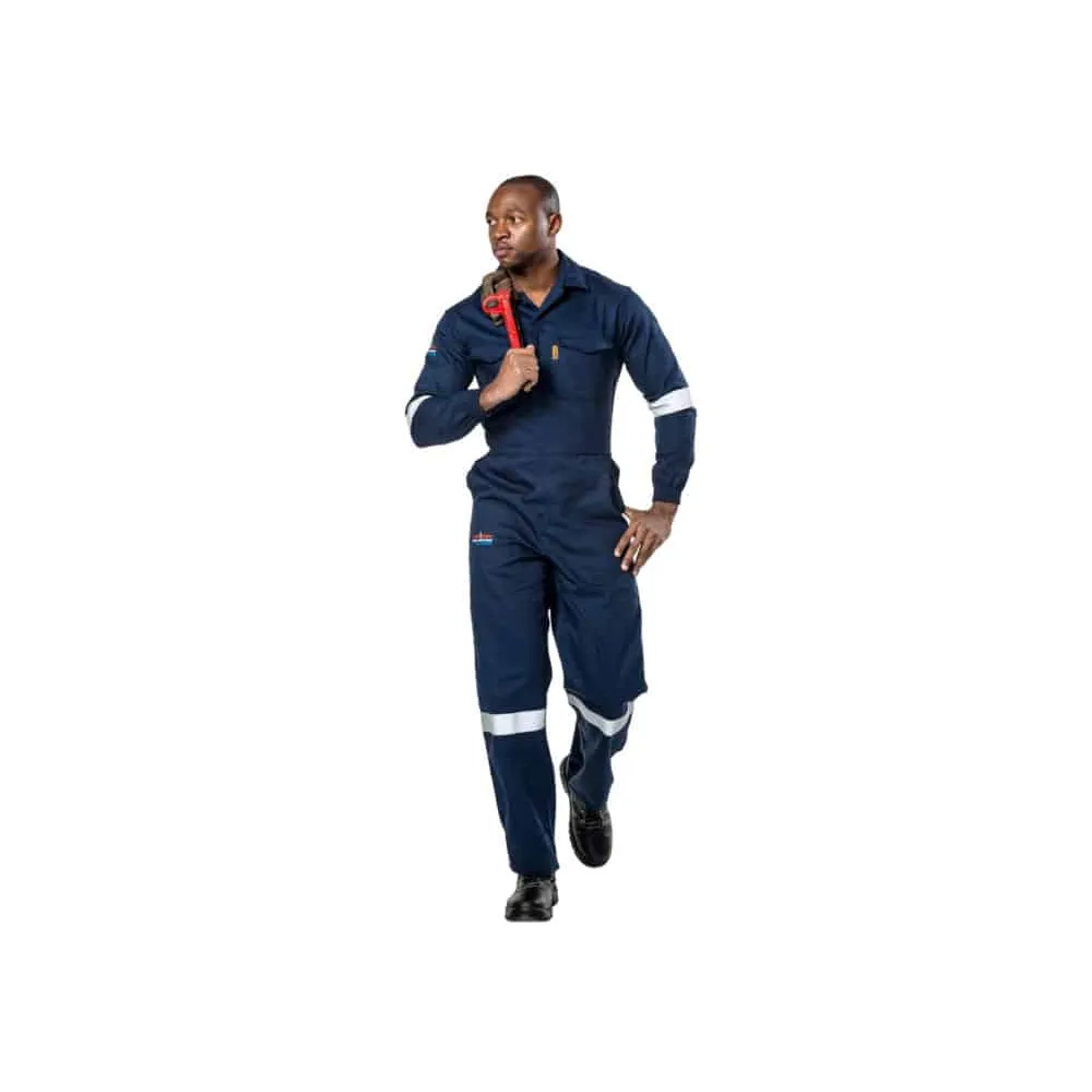 DROMEX D59 BOILERSUIT FLAME & ACID NAVY SIZE 28