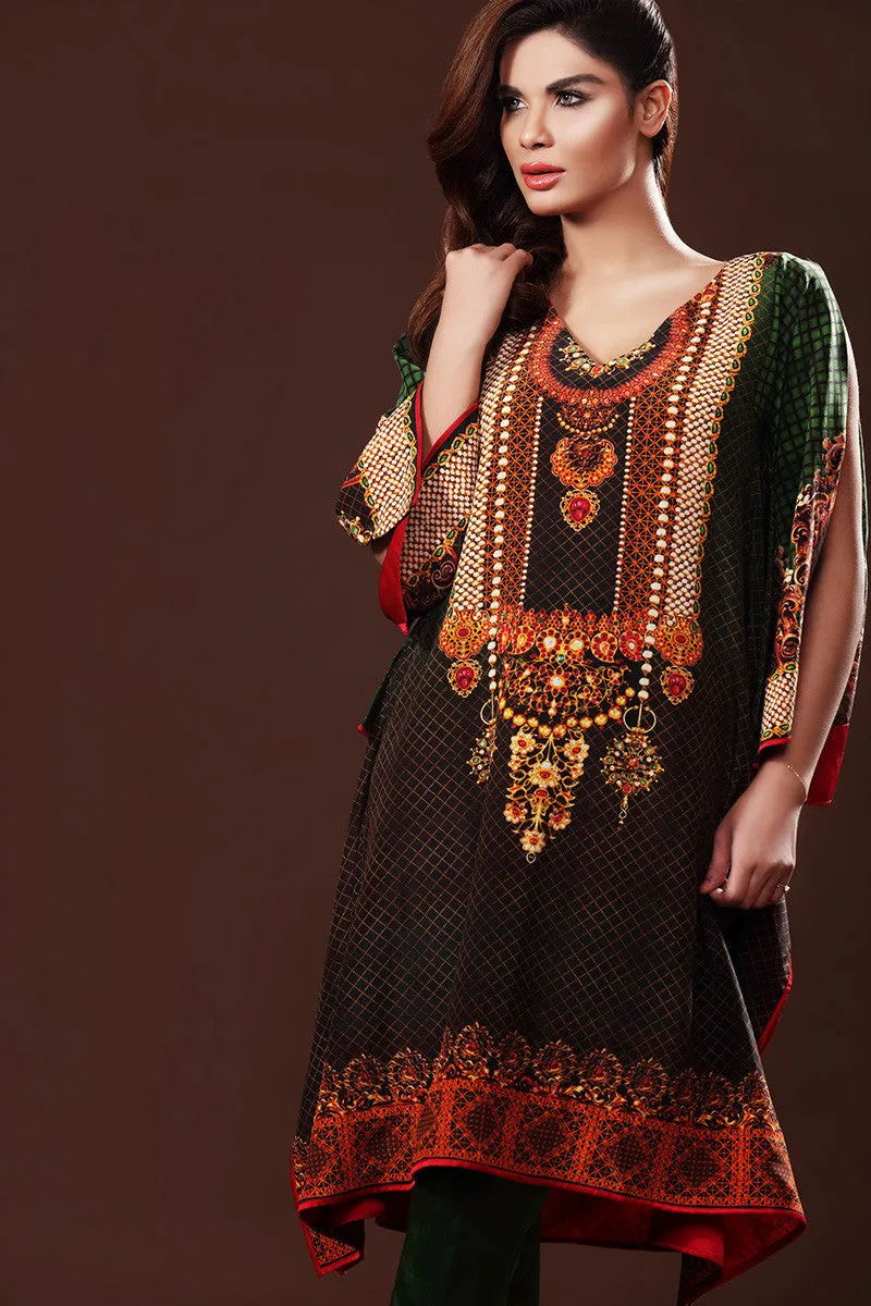 Gul Ahmed Lamis Digital Silk Tunic SDGS-01