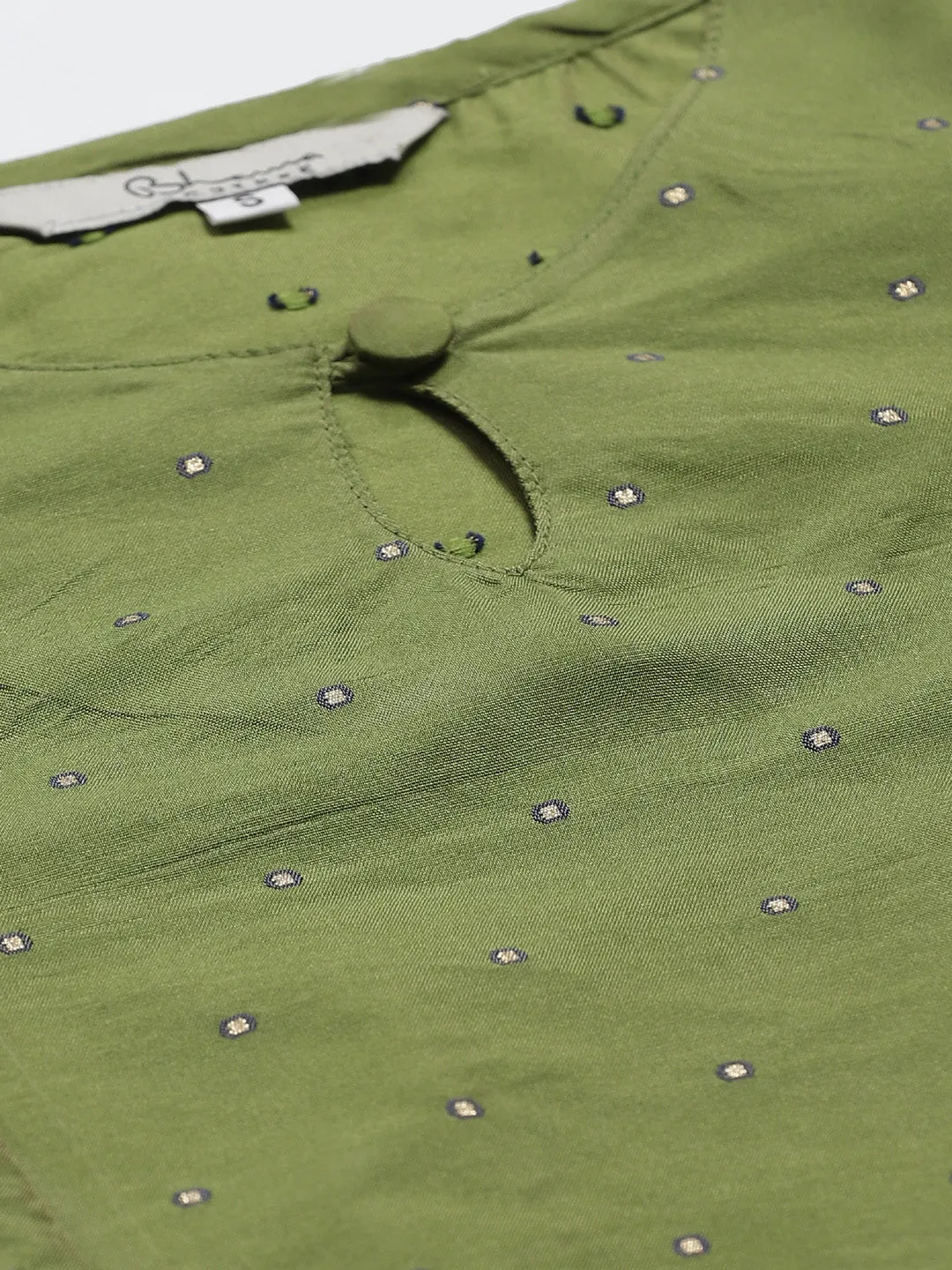 Jashvi Pista Green Tunic