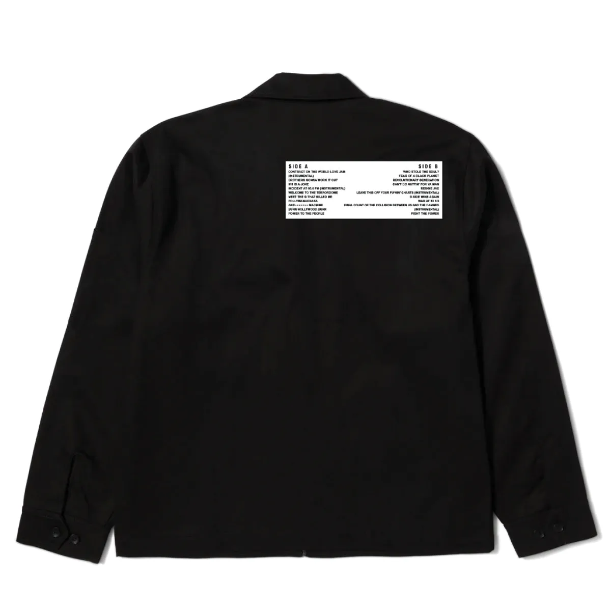 Lakai Public Enemy Sniper Logo Jacket - Black