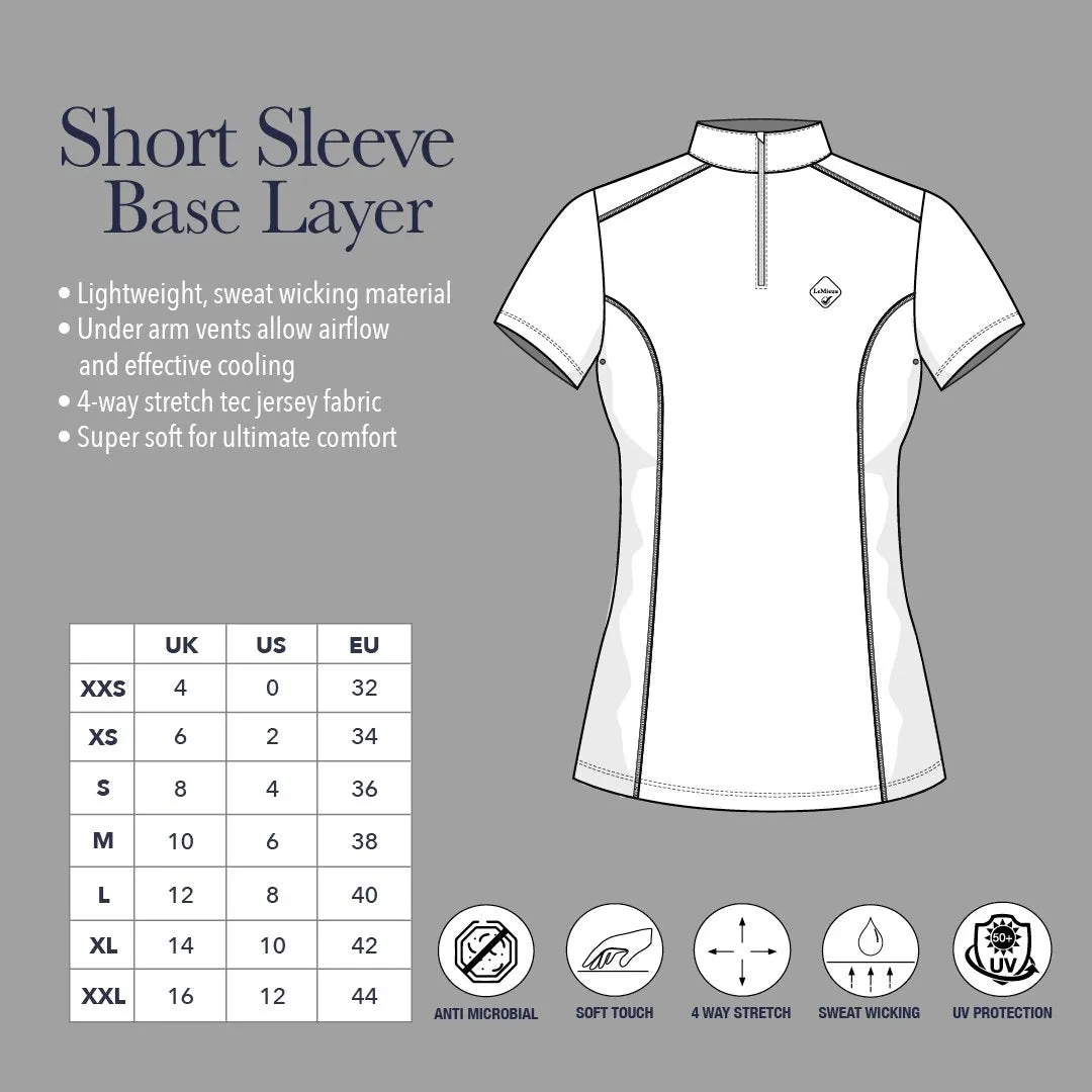 LeMieux Activewear Short Sleeve Base Layer