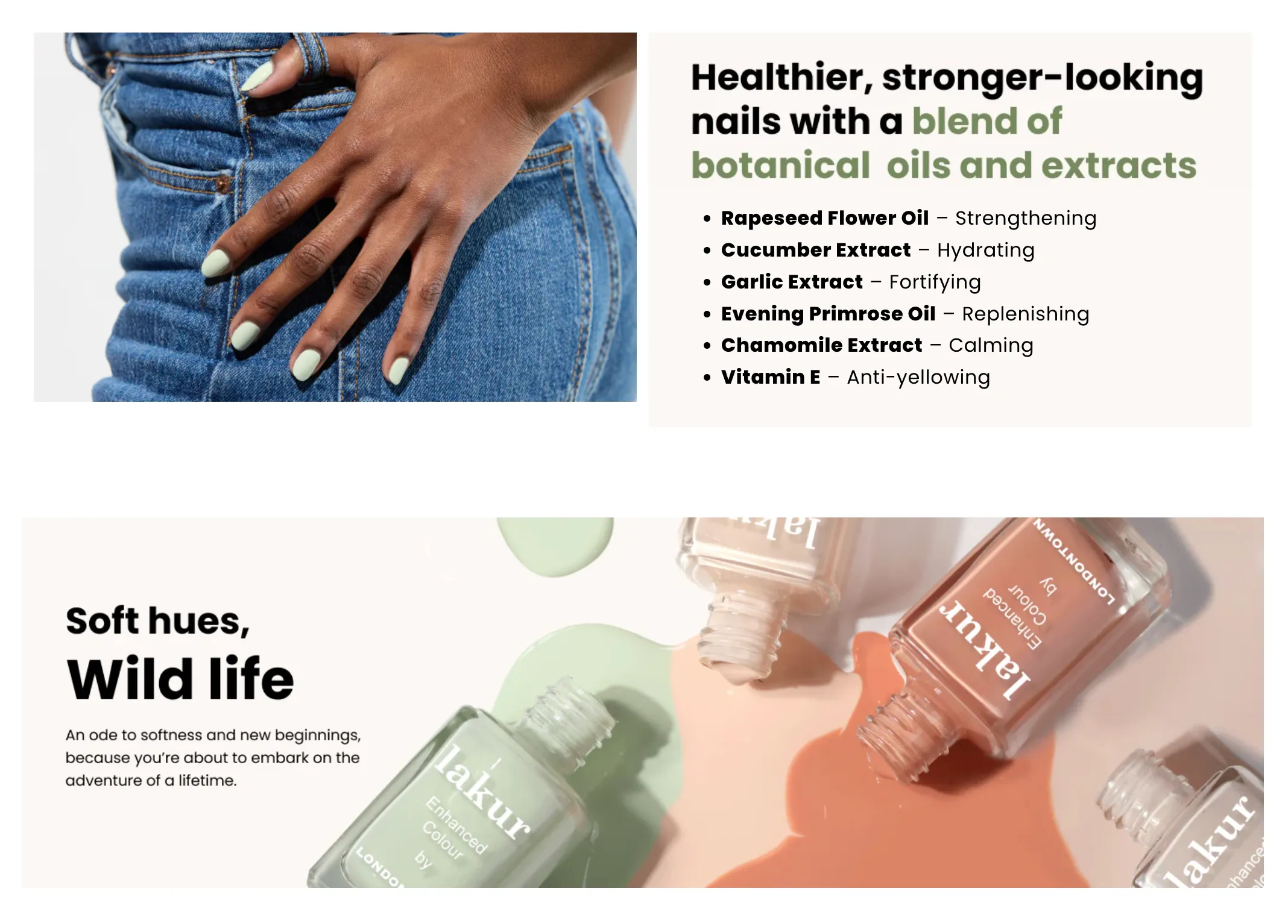 Lichen Nail Color | Gel-Like Nail Polish - Clean Beauty