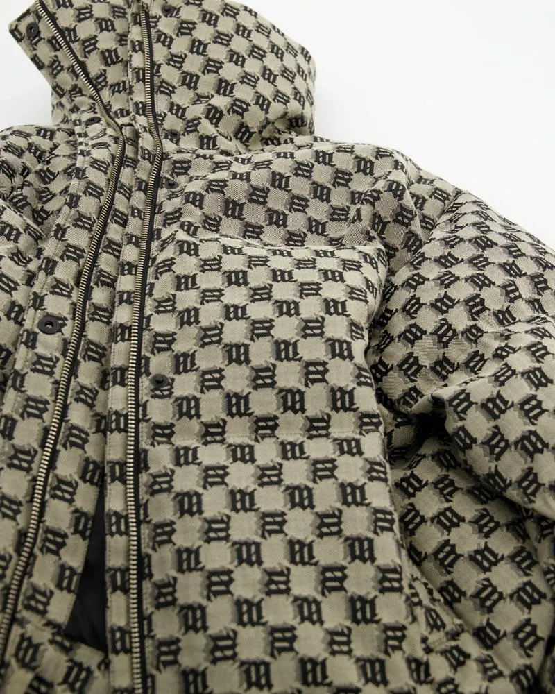 Monogram Jacquard Canvas Puffer Wmns