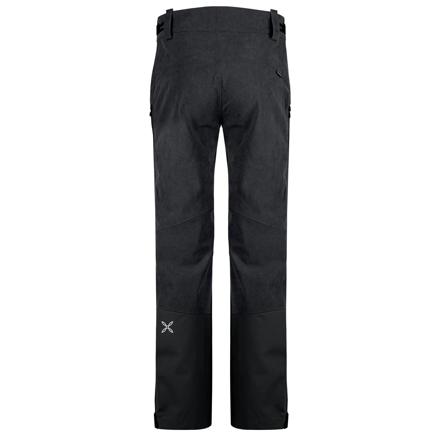 MONTURA AROSA CORDUROY PANTS PANTALONI UOMO DA SCI IMPERMEBILI IN TESSUTO VELLUTO WINTER 23/24 - COLORE: ANTRACITE