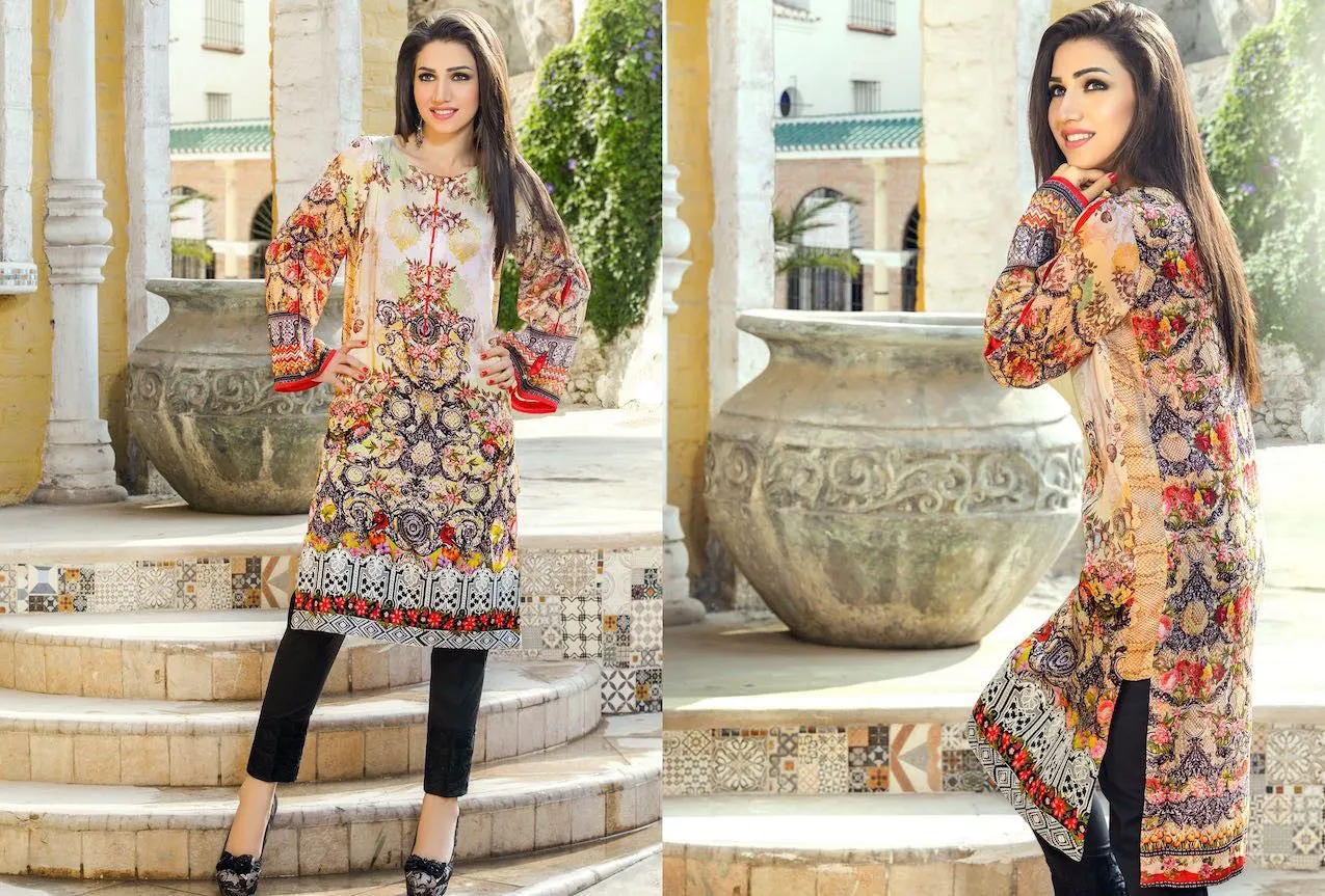 Motifz Silk Tunic - 1213A