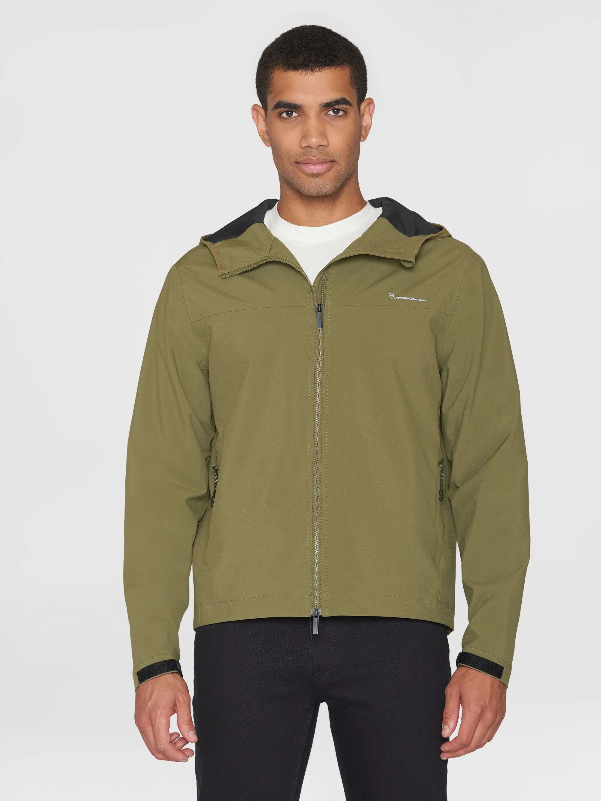 NORDENVIND™ Light shell jacket - GRS/Vegan - Burned Olive