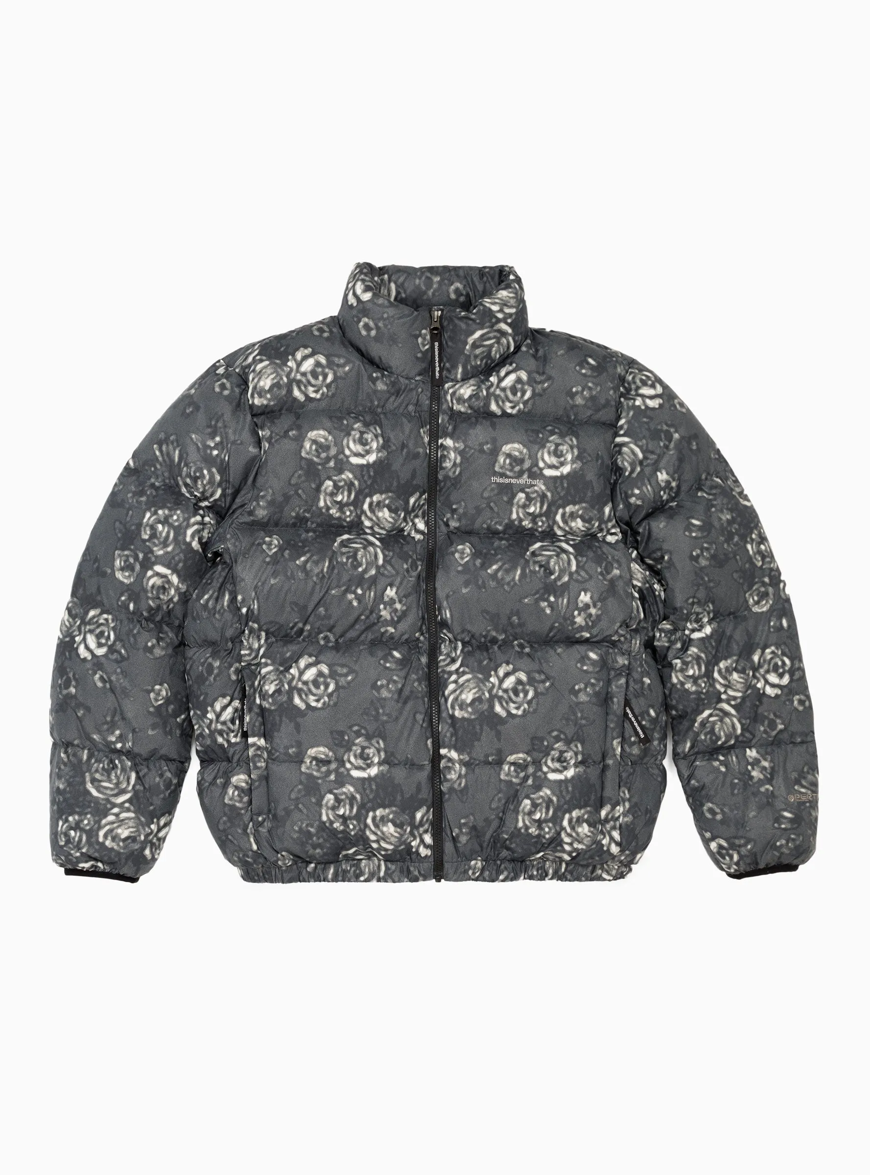 PERTEX® T Down Jacket Black Floral