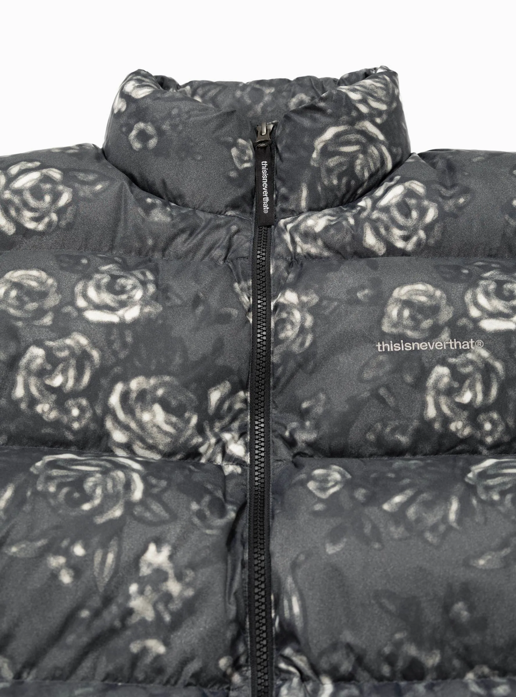 PERTEX® T Down Jacket Black Floral