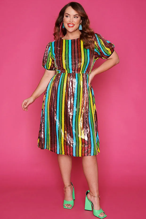 Rainbow Room Candy Dress