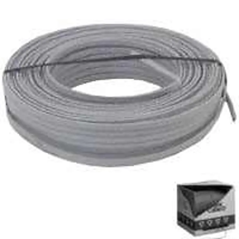 Romex 10/2UF-WGX100 Building Wire, #10 AWG Wire, 2 -Conductor, 100 ft L, Copper Conductor, PVC Insulation :COIL: QUANTITY: 1