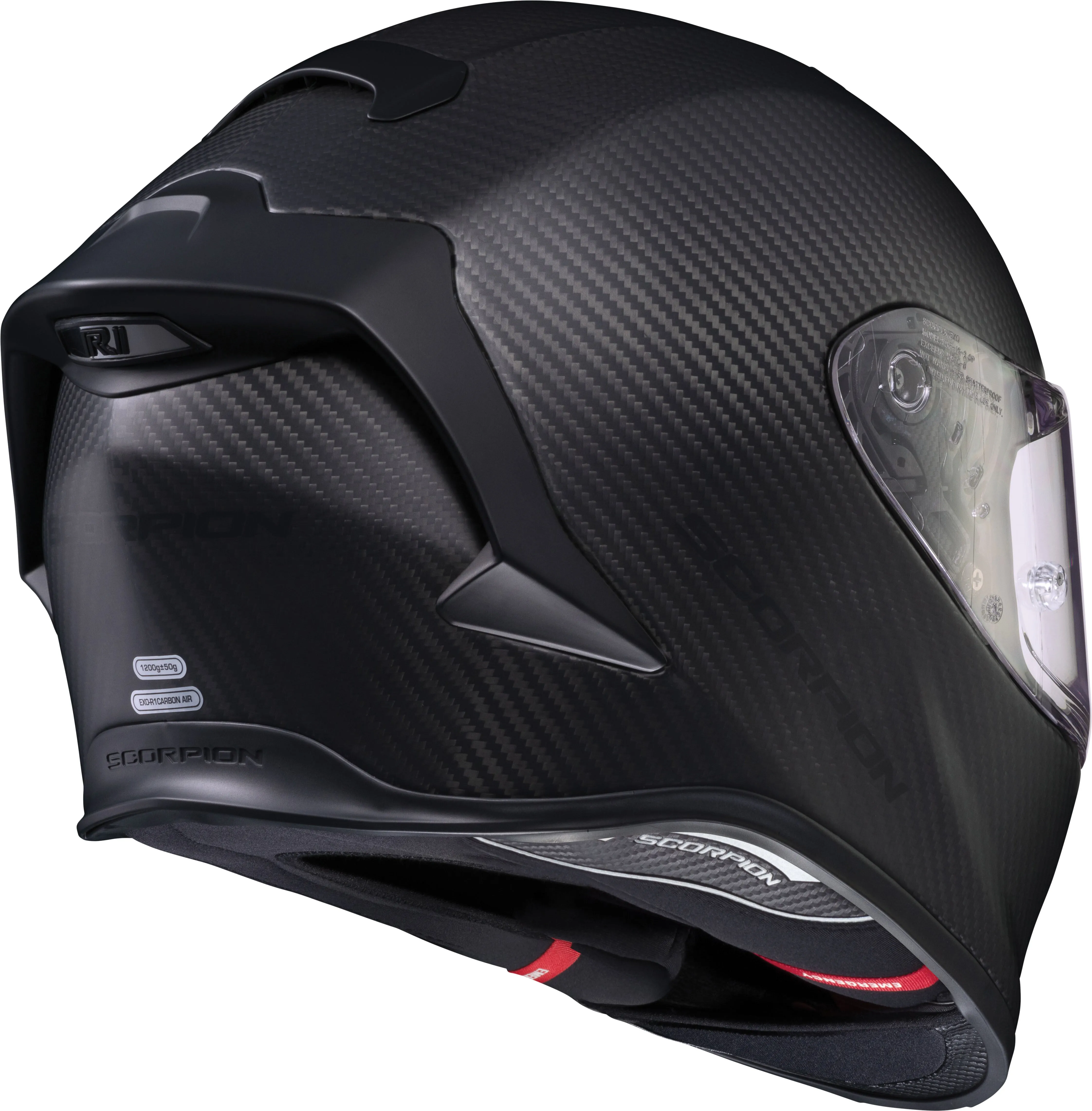 Scorpion EXO-R1 LE 'Air' Carbon Matte Black Full Face Helmet