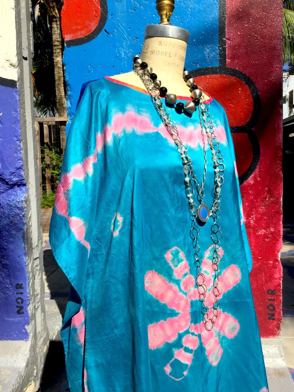 Silk Caftan Almost Famous Collection - Miami Vice