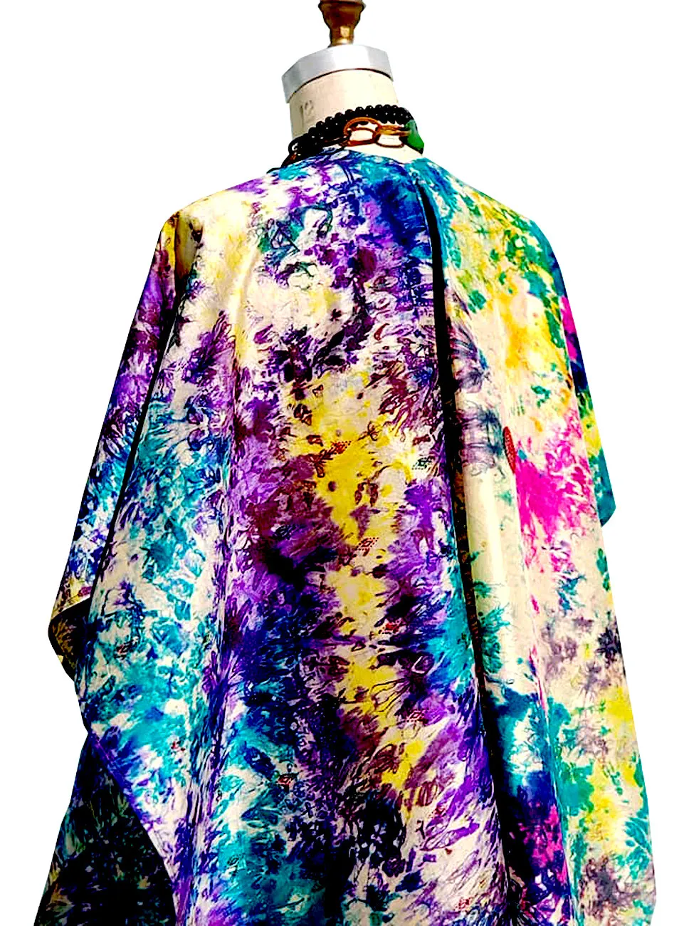 Silk Cape Almost Famous Collection - Jackson Pollock