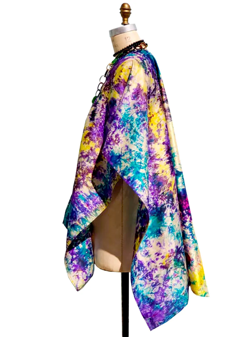 Silk Cape Almost Famous Collection - Jackson Pollock