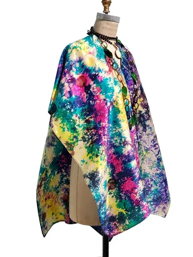 Silk Cape Almost Famous Collection - Jackson Pollock
