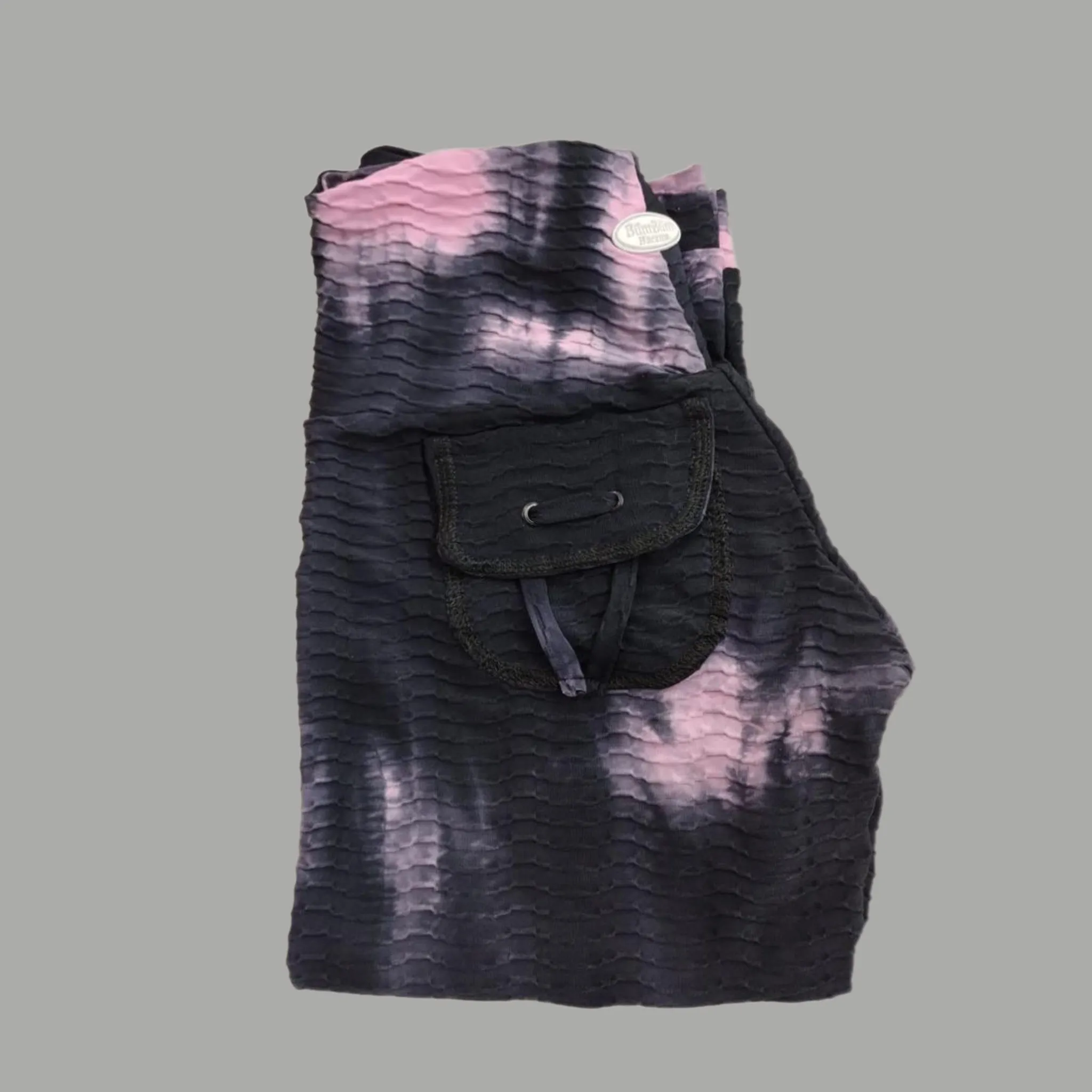 Silver Pocket Tie Dye Capris