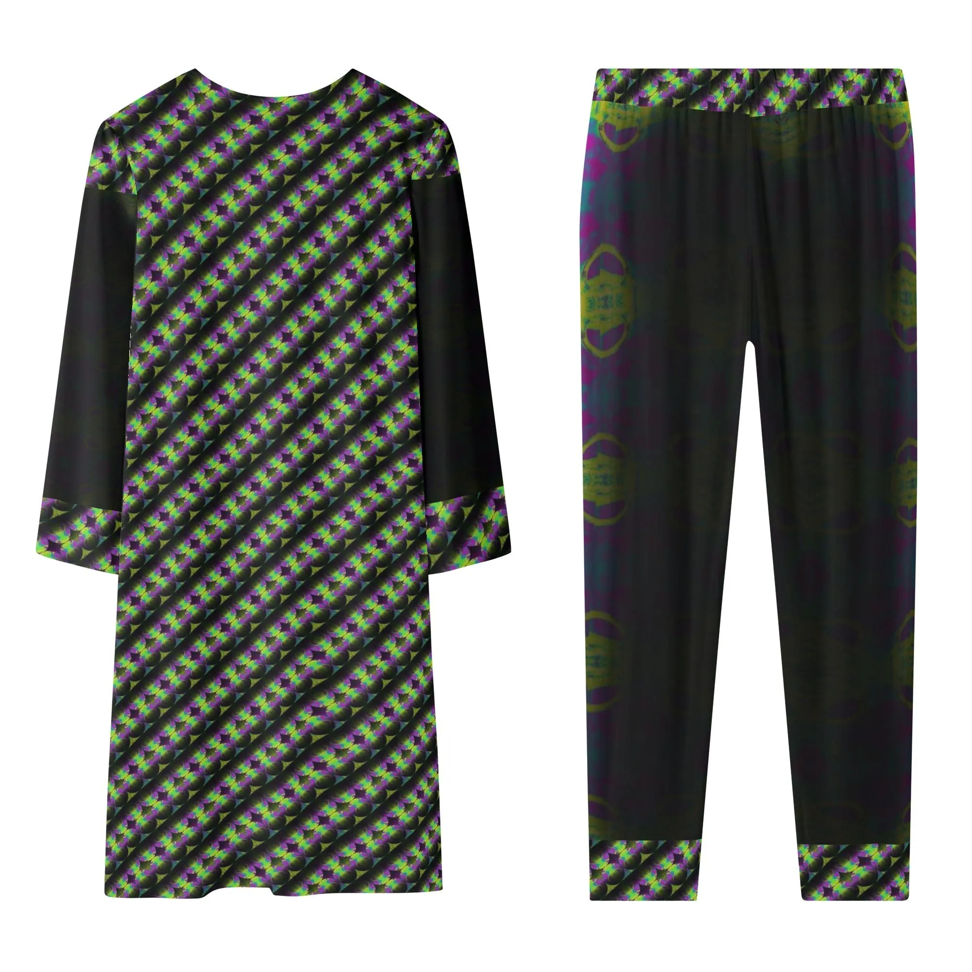 Snake Women's Long Sleeve Cardigan and Leggings 2pcs