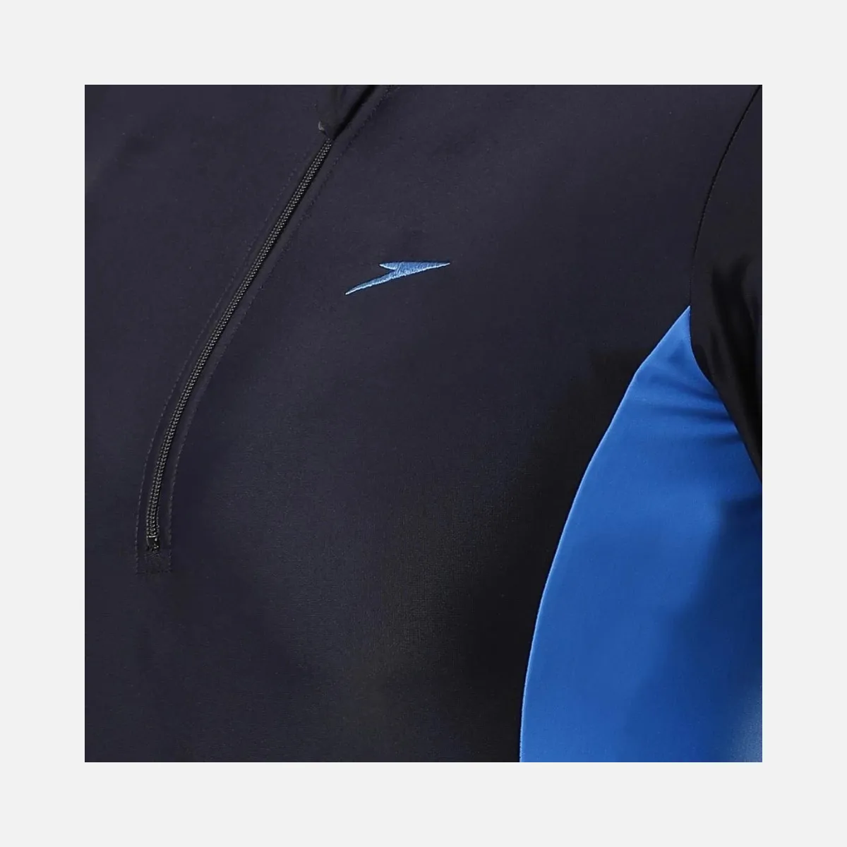 Speedo Adult Female 2Pc Full Body Suit -Navy/Bondi blue