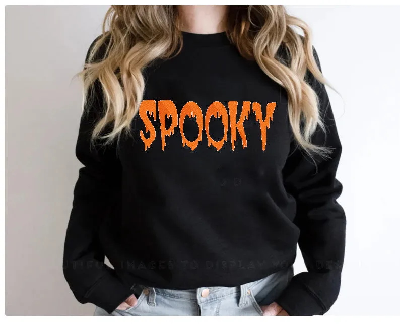 Spooky Sweatshirt, Halloween Sweatshirt, Happy Hallow