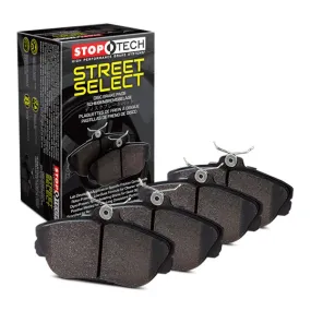 StopTech Street Select Brake Pads VW Golf (13-17) GTI (15-20) [Rear w/ Hardware] 305.11081