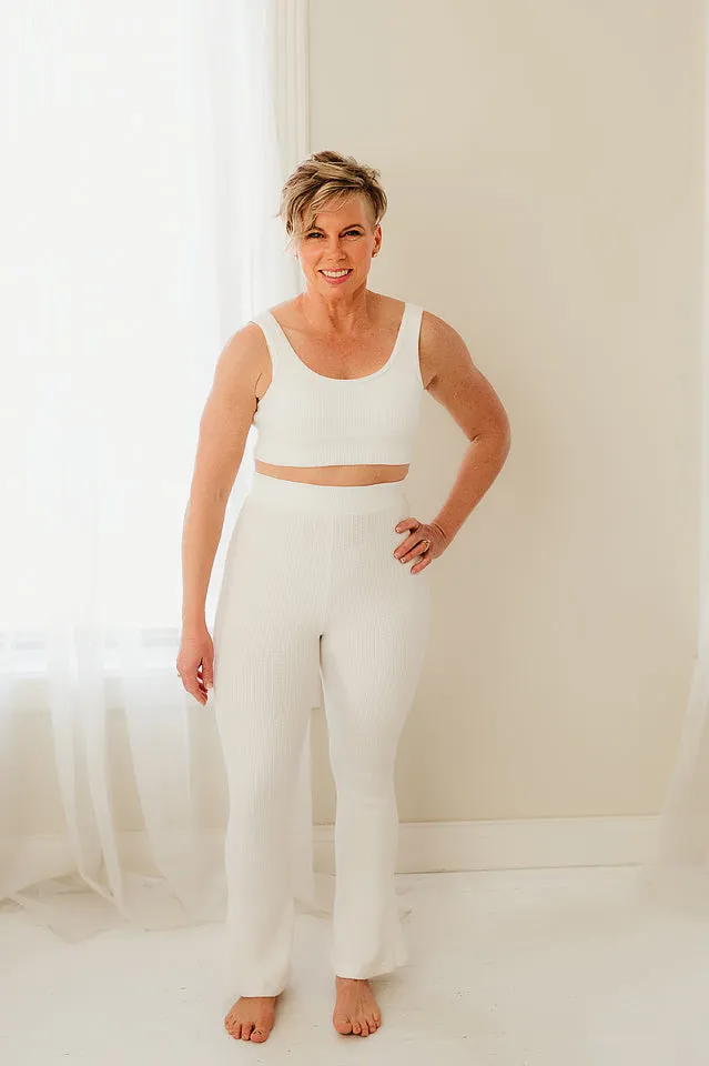 Waffle Flare Lounge Pants