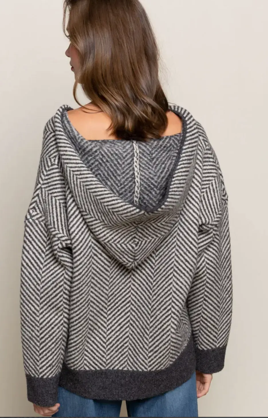 Zig-Zag Hoodie